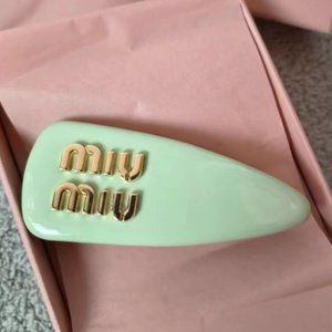 MIU MIU hair clip